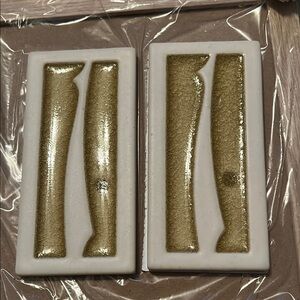 Gold Decorative Wall art number tiles for address